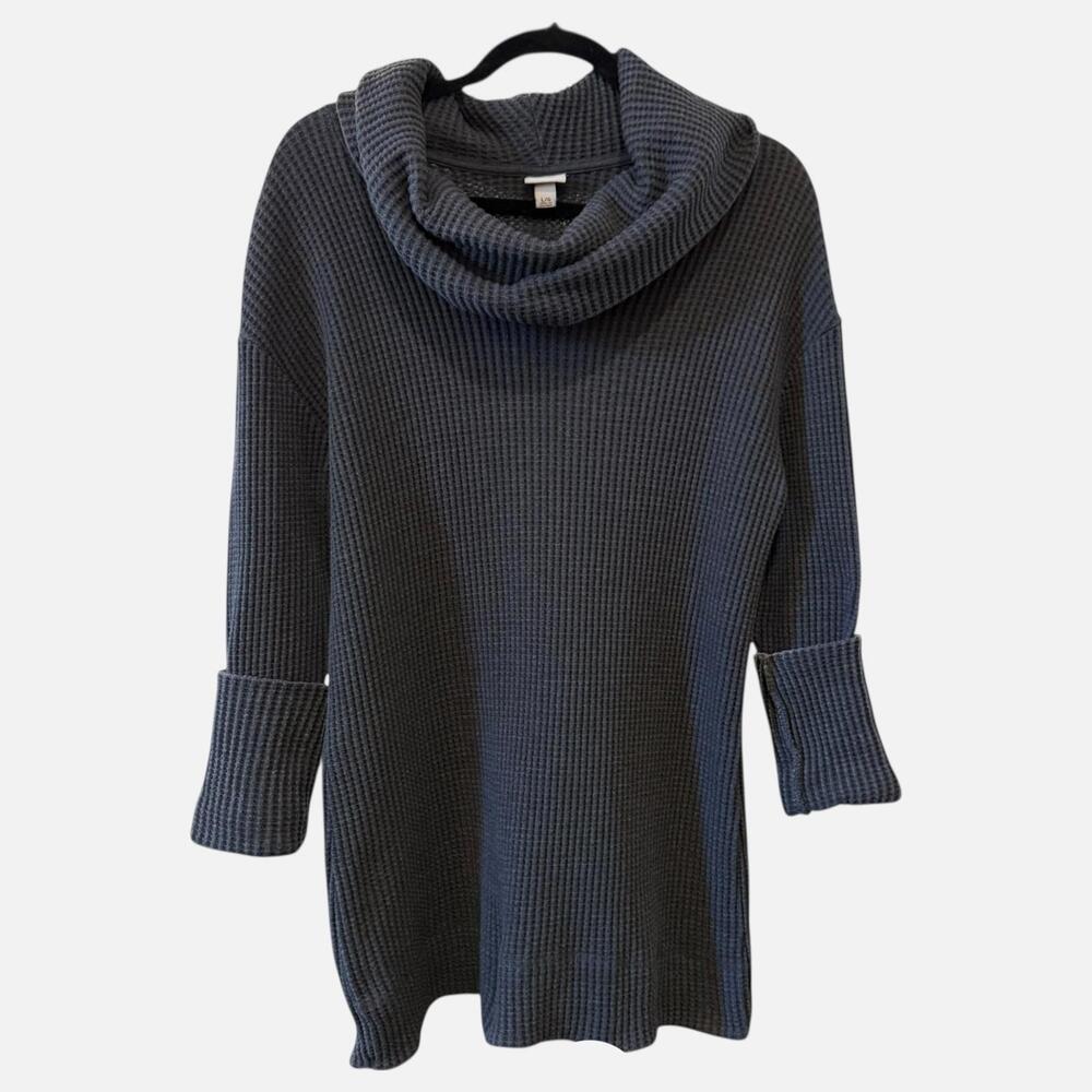 Merona Women's Large Gray Cowl Neck Sweater
